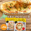 【ふるさと納税】おおともチーズ工房 リピート間違いなし!! 定番 とまとマルゲリータ 6枚 北海道 加工品 食品 簡単調理 パーティー BBQ 濃厚 おすすめ ...