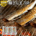 【ふるさと納税】北海道産 糠 さんま 3尾 3袋 糠漬け 独自の製法 伝統の味 発酵食品 加工品 熟成 グルメ 食品 魚 魚介類 海産物 海の幸 おつまみ 肴 ...