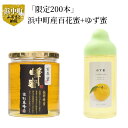 はちみつ 浜中町産 百花蜜 ゆず蜜 各500g 純粋完熟蜂蜜 限定200本 ミネラル ビタミン 豊富 養蜂一筋76年 杉養蜂園 栄養 北海道産 健康 美容 瓶 パン ヨーグルト 加工品 国産 常温 送料無料