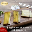 【ふるさと納税】北海道標茶町 長坂牧場チーズ工房 本格派ナチュラルチーズ4種詰め合わせセット【 ナチュラルチーズ 乳製品 発酵 熟成 グルメ ギフト お取り寄せ...