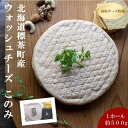 【ふるさと納税】北海道標茶町 長坂牧場チーズ工房 ウォッシュチーズ このみ 1ホール500g前後【 ナチュラルチーズ 乳製品 発酵 熟成 グルメ ギフト お取り...