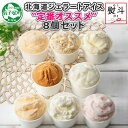 【ふるさと納税】1503. 無地熨斗 くりーむ童話 アイスクリーム ジェラート 詰め合わせ 食べ比べ 8個 アイス Bセット カップアイス スイーツ 手作り 贈...