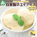【 ふるさと納税 】3451. 牧之瀬牧場 自家製ホエイアイス 蜂蜜サトウキビ 6個 アイス 氷菓子 ひんやり アイスクリーム ホエイ 自家製アイス 自家製 さとうきび きび糖 キビ糖 はちみつ 蜂蜜 濃厚 冷凍 スイーツ デザート お取り寄せ 送料無料 北海道 弟子屈町