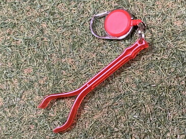 【ふるさと納税】583.ボールピッカー(クリスタルレッド/コードリール付き) 5000円