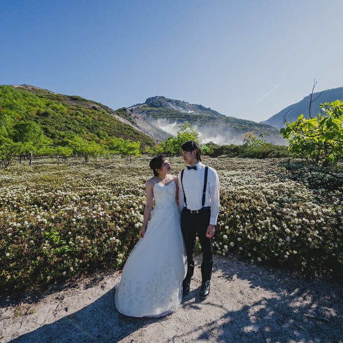 【ふるさと納税】9050.『GIFT』Hokkaido National Park Wedding Photo　ウエディングフォト プランB