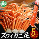 【年末配送可能】【ふるさと納税】 3376. ボイルズワイ足 5kg 約10-12人前 専用ハサミ付 かに カニ ズワイガニ 脚 ズワイ蟹 ずわい蟹 ずわいがに...