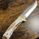 【ふるさと納税】1036.弟子屈町産鹿角ナイフ(大)60,000円