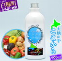【ふるさと納税】大地の雫 ここから【500ml】