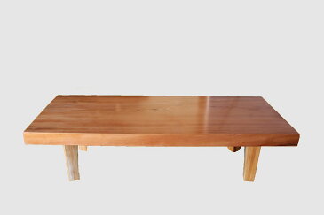 【ふるさと納税】[55]座卓（テーブル）カツラ・一枚天板【厚さ約6.5cm】