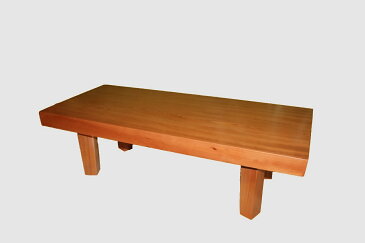 【ふるさと納税】[56]座卓（テーブル）カツラ・一枚天板【厚さ約6.5cm】