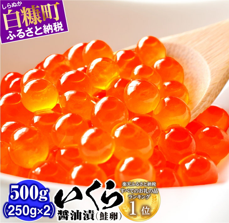 【ふるさと納税】いくら醤油漬（鮭卵）【500g（250g×2）】 ふるさと納税 いくら