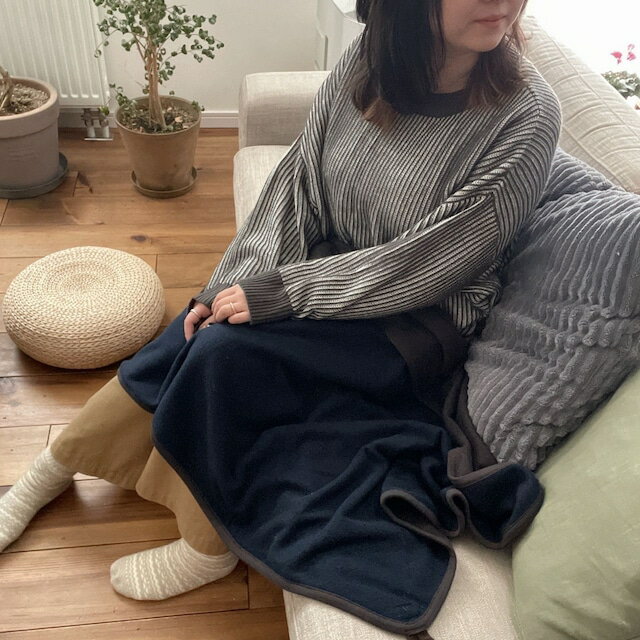 【ふるさと納税】北海道ウールブランケット【フリーサイズ1枚】