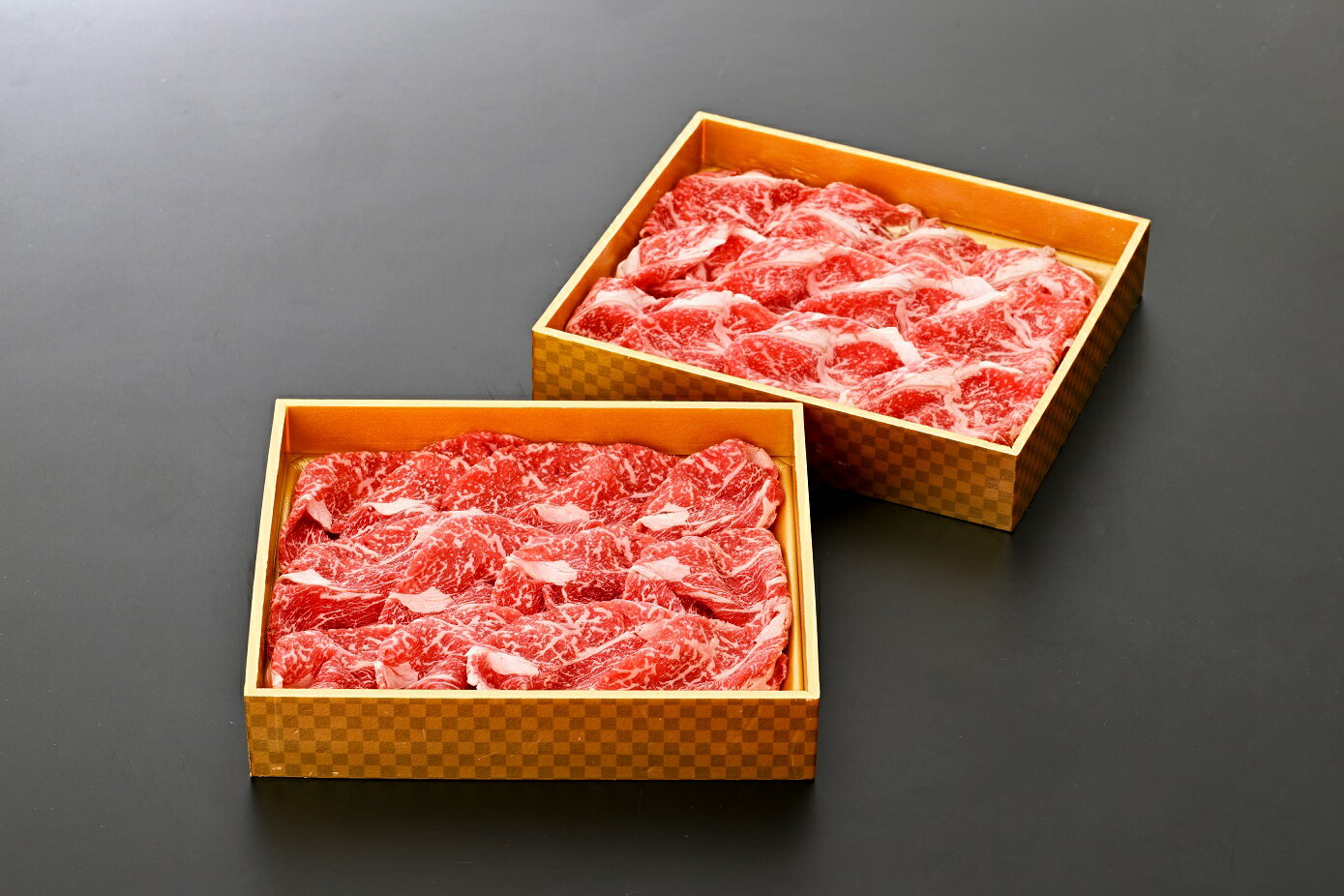 【ふるさと納税】牛肉 しゃぶしゃぶ 食べ比べ セット 北海道 別海牛 冷凍 460g（ロース230g 肩ロース230g）( ふるさと納税 しゃぶしゃぶ 牛肉 ふるさと納税 しゃぶしゃぶ用 ふるさと納税 しゃぶしゃぶ肉 ふるさと納税 しゃぶしゃぶ 牛 しゃぶしゃぶセット 送料無料 ）