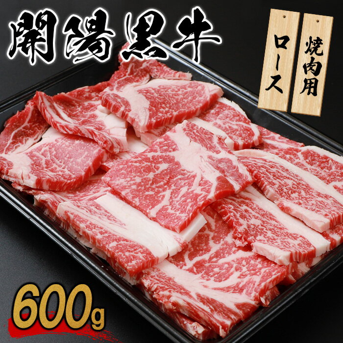 開陽黒牛ロース 600g 焼肉用 牛肉 牛 お肉 肉 開陽黒牛 ロース 冷凍 冷凍肉 国産牛肉 ブランド牛 国産 ふるさと納税 北海道 中標津町 中標津[14006]