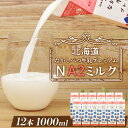 【ふるさと納税】なかしべつ牛乳プレミアム NA2 MILK 1L × 12本 a2 牛乳 日本 a2ミルク a2牛乳 トレンド ヒット予測 ベスト10 SDGs...
