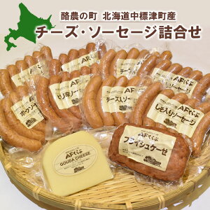 【ふるさと納税】【★高評価レビュー獲得!】チーズとソーセージの詰め合わせ ゴーダチーズ ソーセージ フライシュケーゼ チーズ ソーセージ 乳製品 加工品 おつまみ 食べ比べ ふるさと納税 北海道 中標津町 中標津【17006】