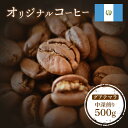 【ふるさと納税】ONUKI COFFEE オリジナルコーヒー グアテマラ 中深煎り 500g 自家焙煎 コーヒー 珈琲 珈琲豆 コーヒー豆 coffee ギフト...