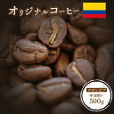 【ふるさと納税】ONUKI COFFEE オリジナルコーヒー コロンビア 中深煎り 500g 自家焙煎 コーヒー 珈琲 珈琲豆 コーヒー豆 coffee ギフト...