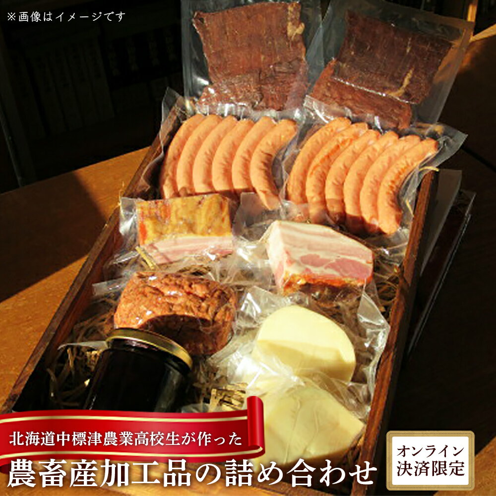 【ふるさと納税】北海道中標津農業高校生が作った農畜産加工品の詰め合わせ※クレジット決済限定 | ソーセージ 限定 中標津農業高校 高校生 乳製品 加工品 おつまみ 食べ比べ 詰め合わせ ふるさと納税 北海道 中標津町 中標津【3300101】