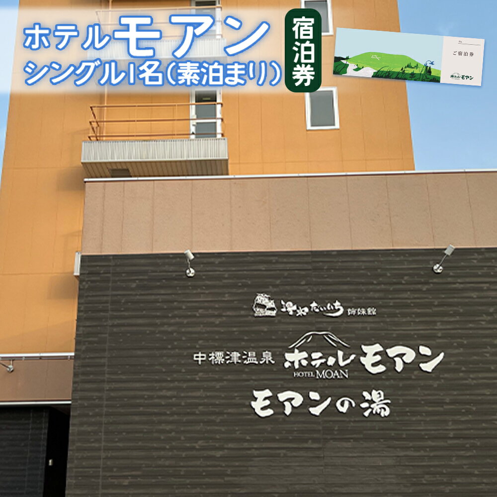 【ふるさと納税】ホテルモアン 宿泊券 シングル 1人 素泊まり オンライン 申請 ふるさと納税 北海道 中..