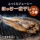 28位! 口コミ数「0件」評価「0」北海道産 天然ほっけ一夜干しセット 2枚入×5袋【配送不可地域：離島】【1133087】