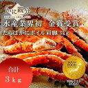 【ふるさと納税】冷凍ボイルタラバガニ足 3kg(約4-6人前) | 蟹 魚介類 水産 食品 人気 おすすめ 送料無料