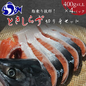 【ふるさと納税】知床羅臼の時鮭切り身セット 魚 北海道 魚介 海産物 魚介類 F21M-118