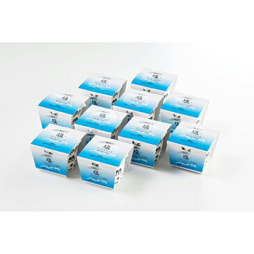 【ふるさと納税】知床の塩アイスクリーム 10個 知床 しれとこ 羅臼 らうす 北海道 世界自然遺産 送料無料 人気 海洋深層水 塩 スイーツ スウィーツ クリスマス バニラ お菓子 家族 アイス F21M-450