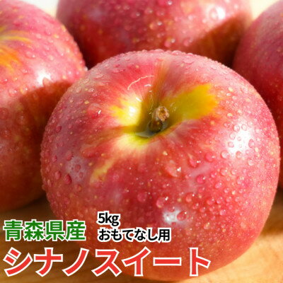 Apple - 【ふるさと納税】【26年11月から順次発送】青森県産 りんご シナノスイート 約5kg おもてなし用【配送不可地域：沖縄県】【1735216】