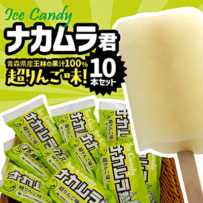 ナカムラ君アイスキャンディ 80ml/本×10本[配送不可地域:離島]