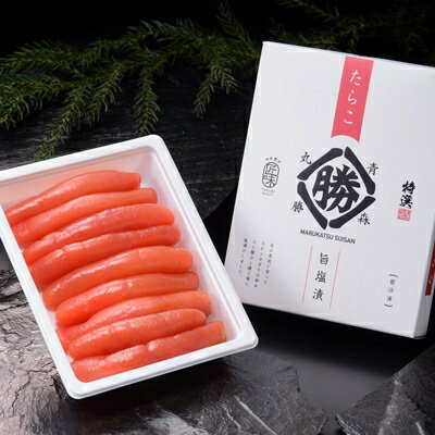 6位! 口コミ数「0件」評価「0」【お中元のし】丸勝水産　塩たらこ【化粧箱入】500g【配送不可地域：離島】【1141032】