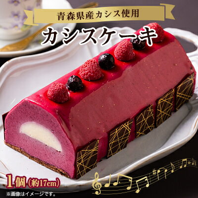 【ふるさと納税】カシスケーキ 1個(約17cm)【配送不可地域:離島】【1274043】