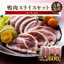 【ふるさと納税】鴨肉スライスセット(ロース・もも)【