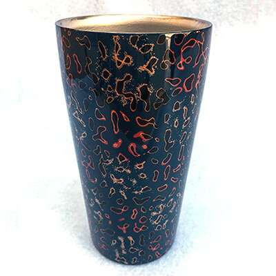 津軽塗タンブラー 450ml (青)【1291947】