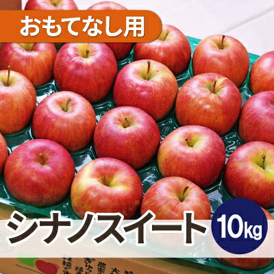 【ふるさと納税】【26年2月出荷予定】平均糖度13度以上! シナノスイート 約10kg おもてなし用【配送不可地域:離島・沖縄県】【1612861】