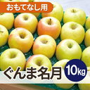 【ふるさと納税】【26年1月出荷予定】平均糖度13度以上! ぐんま名月 約10kg おもてなし用【配送不可地域:離島・沖縄県】【1612889】