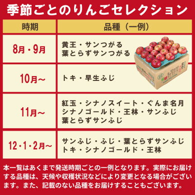 【ふるさと納税】【25年11月出荷】りんご 品種おまかせ 約3kg 訳あり【配送不可地域：離島・沖縄県】【1612938】