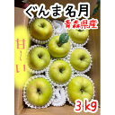 【ふるさと納税】先行予約【青森市産・ぐんま名月】約3kg(家庭用)【1613750】