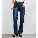 【ふるさと納税】【レディース25インチ〜30インチ】SOMETHING ELSA STANDARD ストレートデニムパンツ SKY03-226【濃色ブルー】