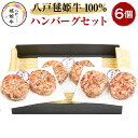 八戸毬姫牛100％ ハンバーグセット 八戸毬姫牛 ハンバーグ 120g×6個セット 合計720g セット 牛肉 お肉 和牛 惣菜 冷凍 青森県産 国産 送料無料