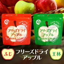 【ふるさと納税】フリーズドライアップル【ふじ×王林】(4袋)