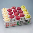 【ふるさと納税】令和7年産先行予約・糖度13度選果 サンふじ&王林&金星 りんご3種約4.3kg鮮度保持剤・保存袋付【配送不可地域:離島・沖縄県】【150821...