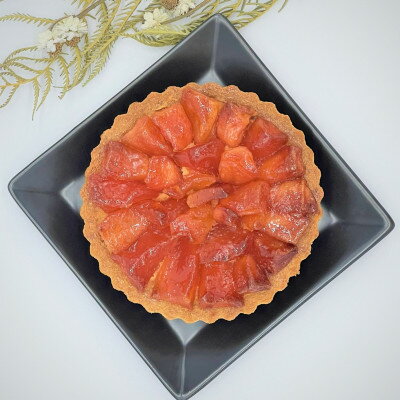 【ふるさと納税】青森県十和田市産 百年紅玉林檎タルト ホール4号【配送不可地域:離島】【1267532】