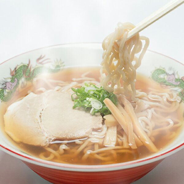 めん処香園 生中華そばセット6食 [ラーメン・醤油・麺類]