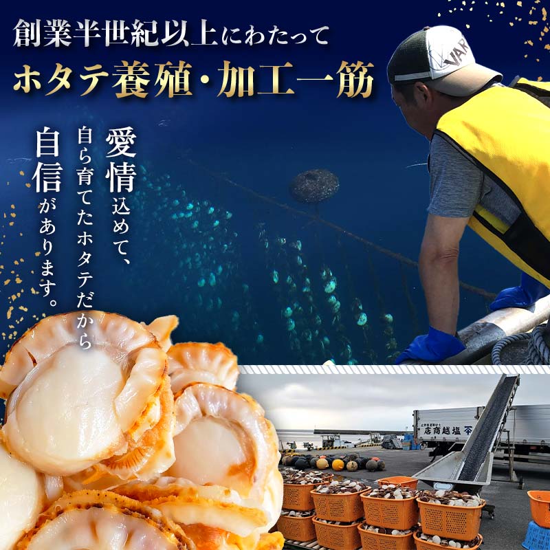 【ふるさと納税】青森県産 ボイルホタテ 1kg～10kg【塩越商店】《選べる容量》ホタテ ほたて 帆立 スチーム ボイル ベビーホタテ 貝柱 炊き込みご飯 魚介 青森 青森県 東北 陸奥湾 むつ湾 キャンプ F21J-068var