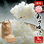 【ふるさと納税】青森県鰺ヶ沢町【令和5年産】 あさゆき〔白米〕5kg（5kg×1袋）※令和5年10月中旬頃から順次出荷予定　【お米】　お届け：令和5年10月中旬頃より順次配送予定