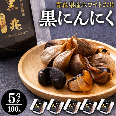 黒にんにく100g×5 パック【配送不可地域：離島・沖縄県】【1034800】