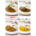 数量限定!エピスクラブのスパイス料理第一弾 レトルトカレー4種セット