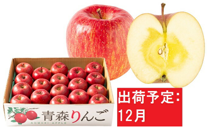 【ふるさと納税】12月 特A 蜜入り サンふじ 約5kg 糖度13度以上【青森りんご・マルコウアップル】　【果物類・林檎・りんご・リンゴ】　お届け：2024年12月1日～2024年12月30日