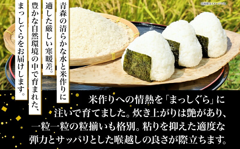 【ふるさと納税】令和7年産 まっしぐら 精米 10kg×2袋 計20kg 青森県産 一等米 ブランド米 米 お米 コメ こめ 食品 ご飯 ごはん 和食 炊き立て 国産 備蓄 津軽みらい農業協同組合 板柳基幹支店 板柳グリーンセンター f023817-itayanagi-10000095 青森県板柳町 サンプル画像2
